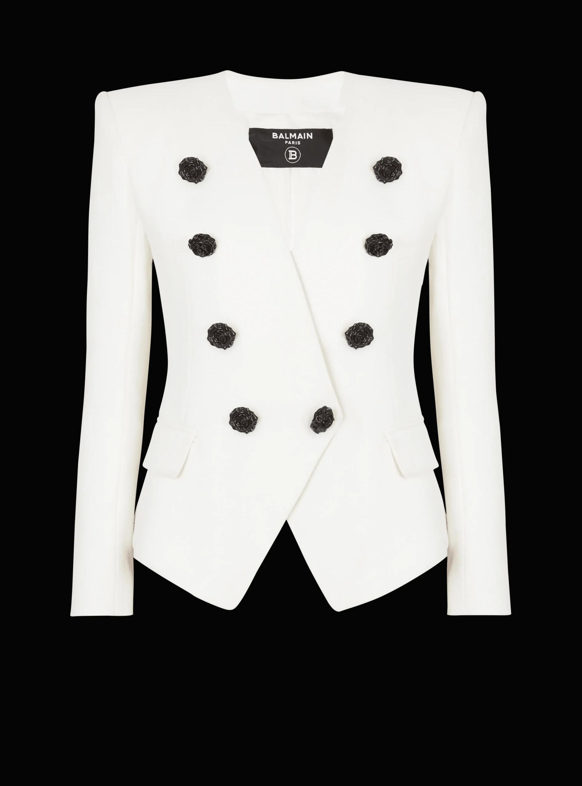 8-button Double Crepe Jacket-Balmain Outlet