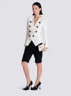 8-button Double Crepe Jacket-Balmain Outlet