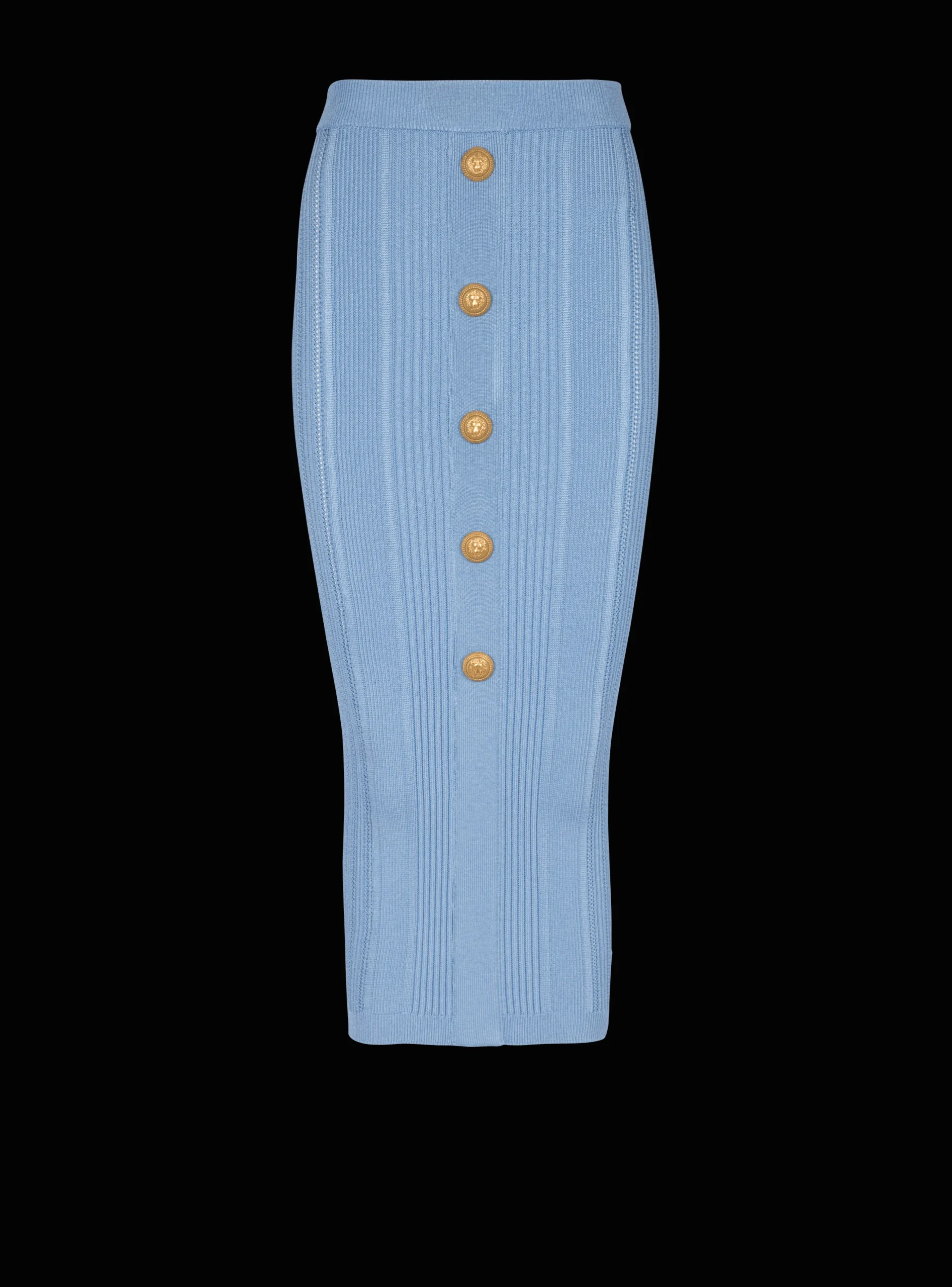 5-button Knit Skirt-Balmain Best Sale