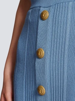 5-button Knit Skirt-Balmain Best Sale