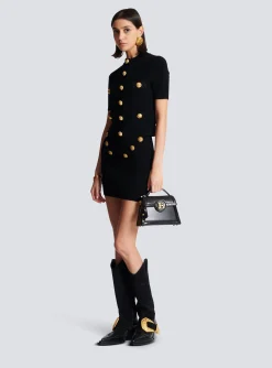 6-button Knit Skirt-Balmain Cheap
