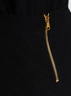 6-button Knit Skirt-Balmain Cheap