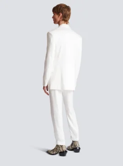 6-button Monogram Satin Jacket-Balmain Online