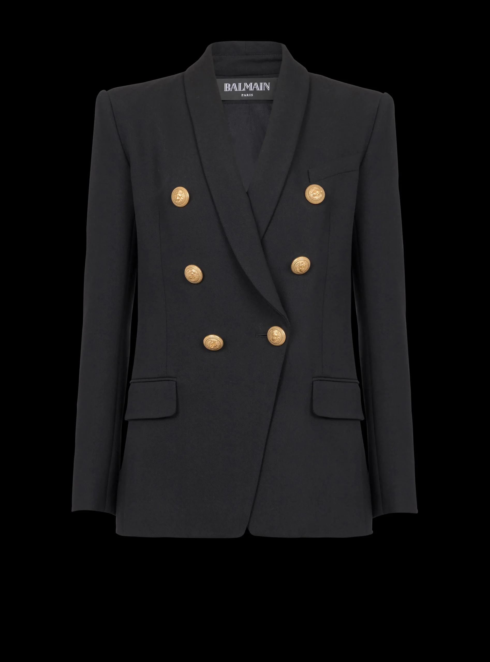 6-button Wool Jacket-Balmain Online