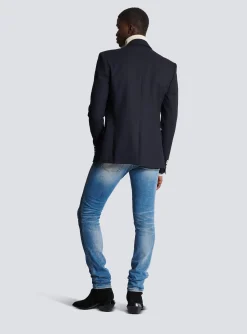 6-button Wool Jacket-Balmain Outlet