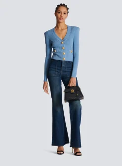 Buttoned Knit Cardigan-Balmain Hot
