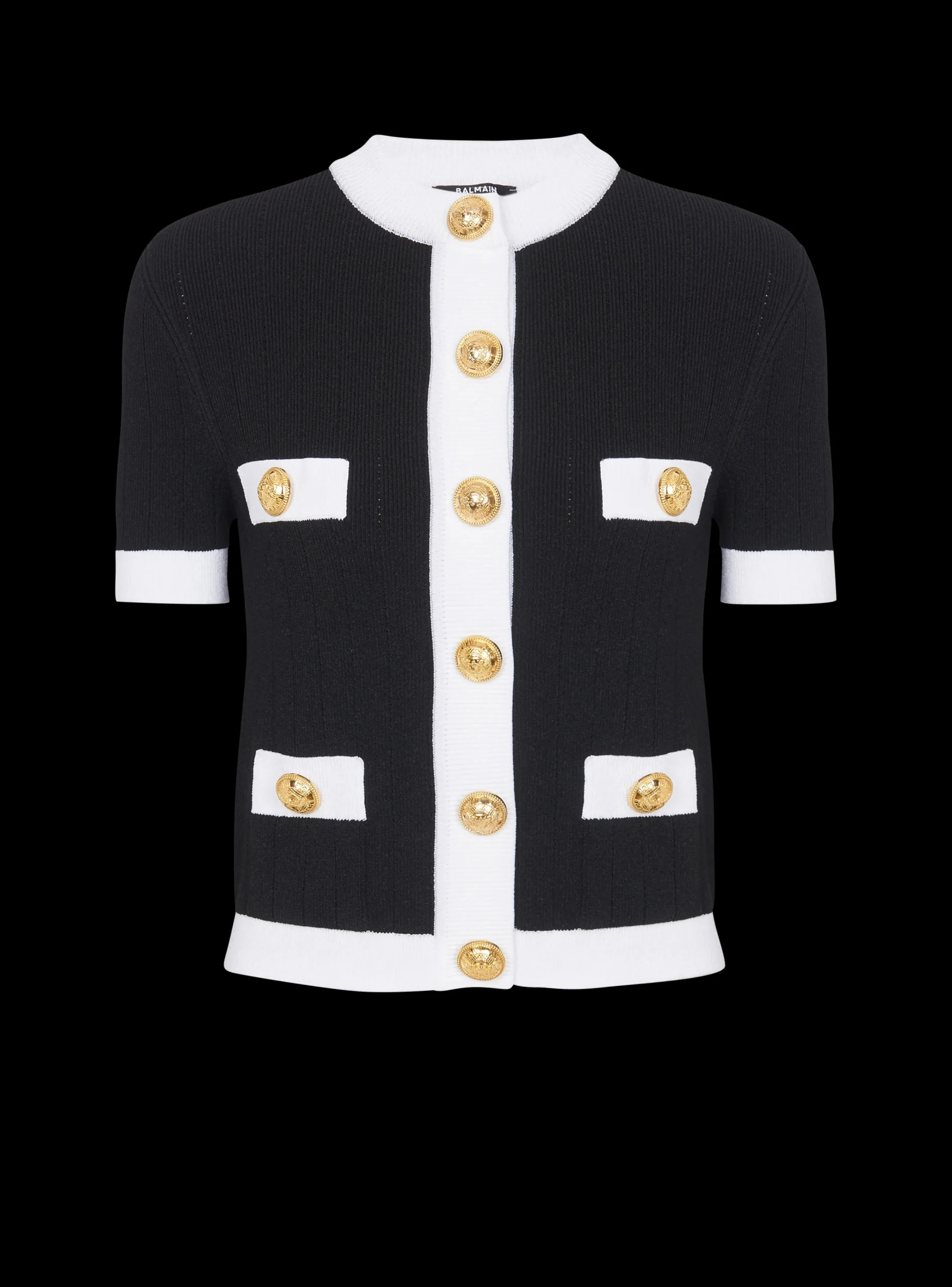 Buttoned Knit Cardigan-Balmain Shop