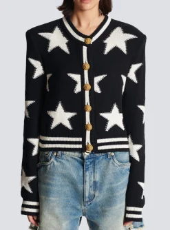 Buttoned Knit Cardigan-Balmain Best