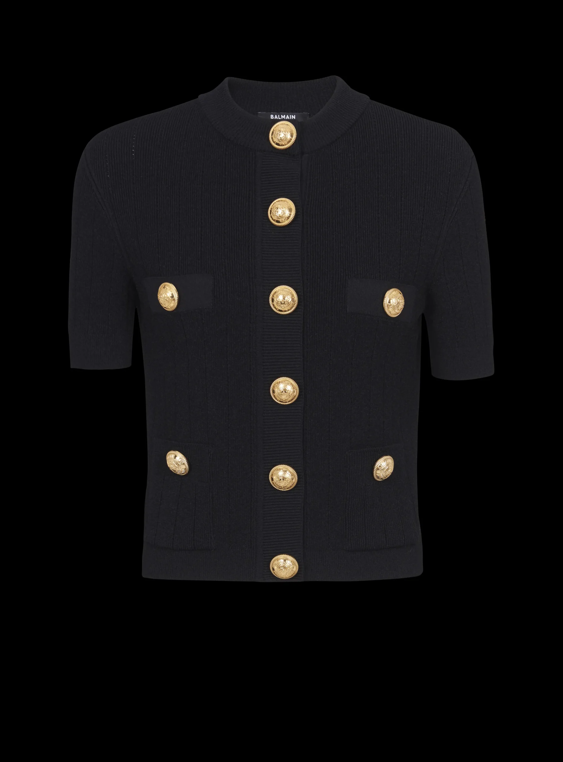 Buttoned Knit Cardigan-Balmain Clearance