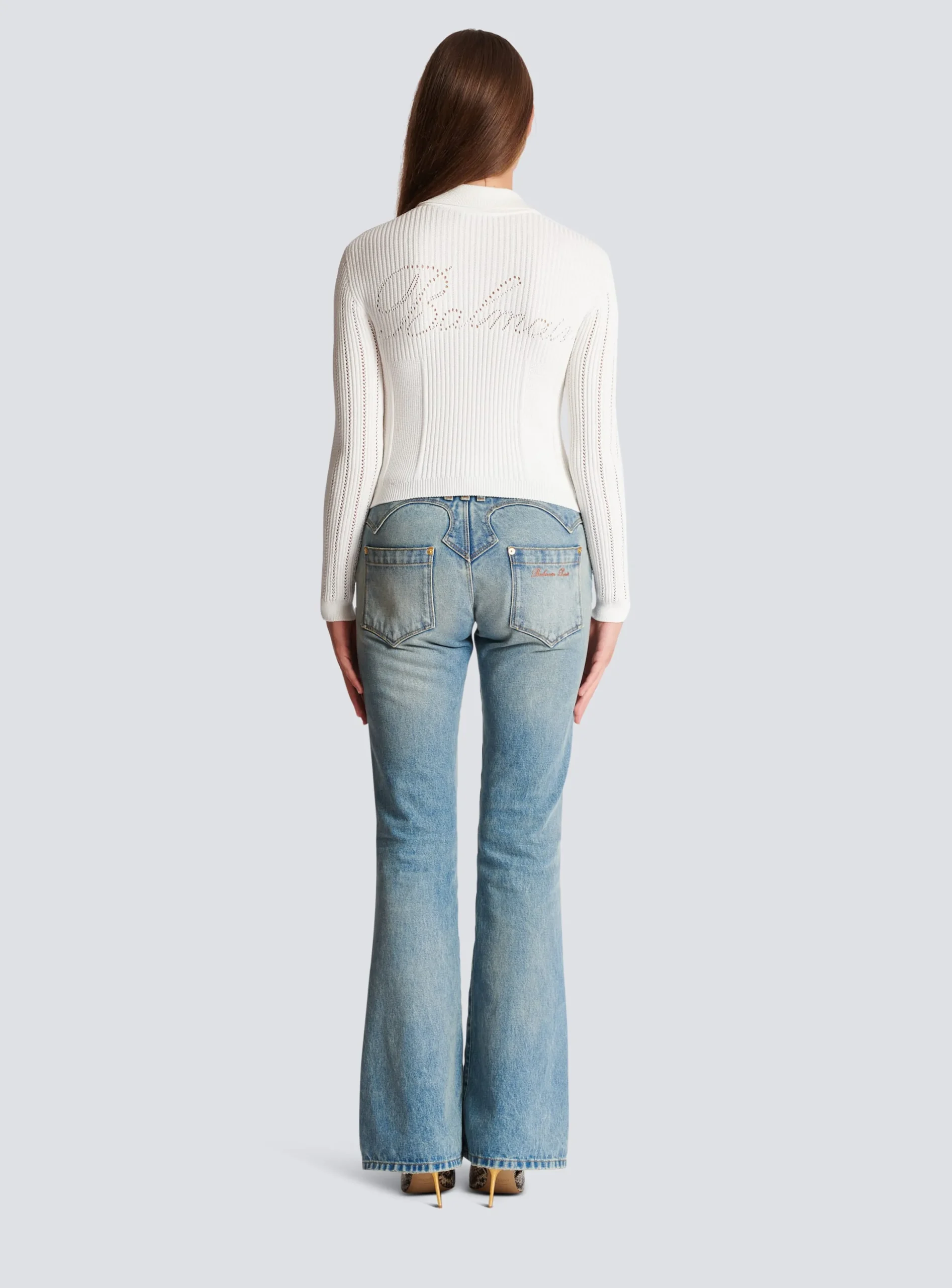 Buttoned Knit Cardigan-Balmain Online