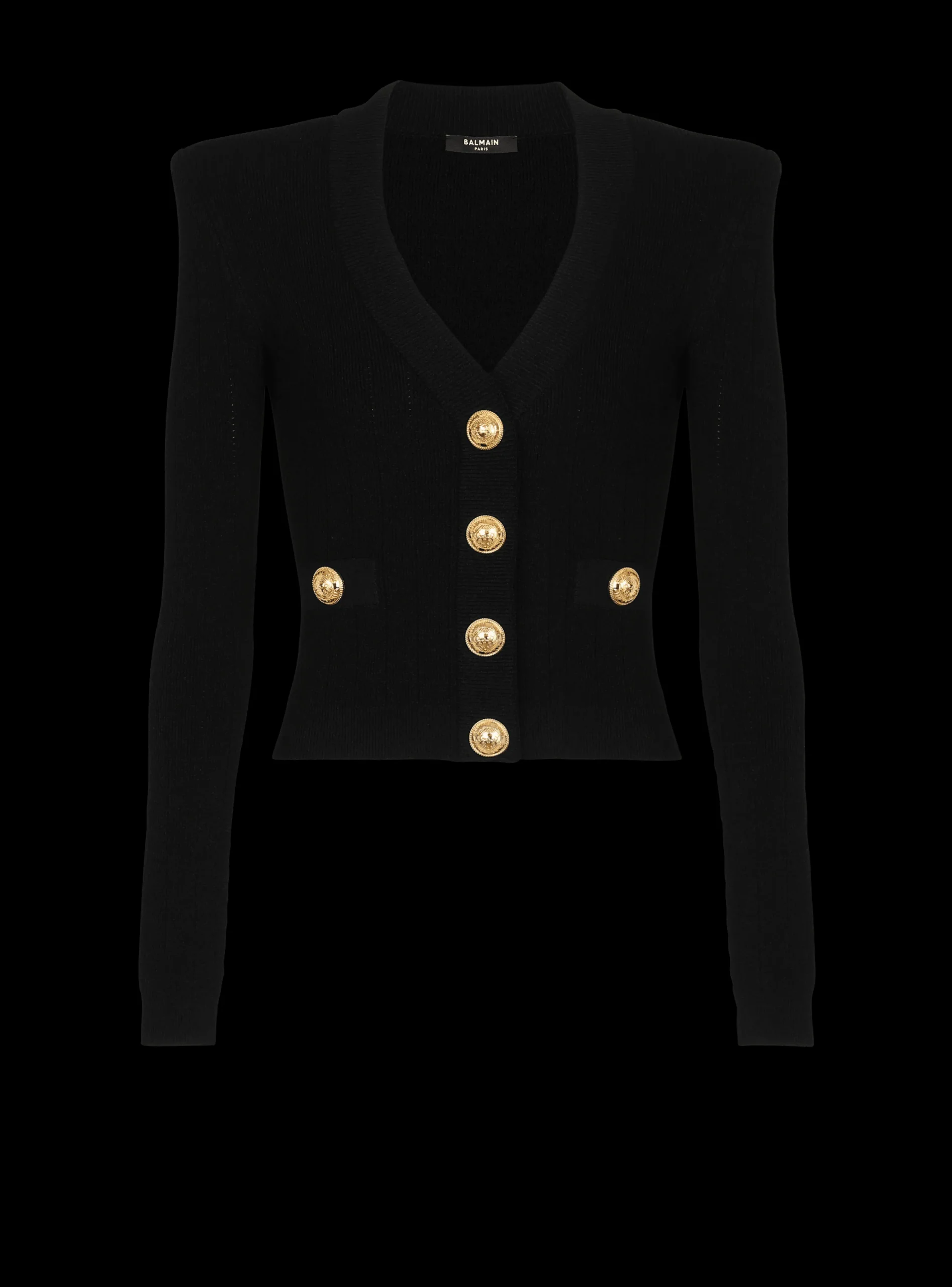 Buttoned Knit Cardigan-Balmain Best Sale