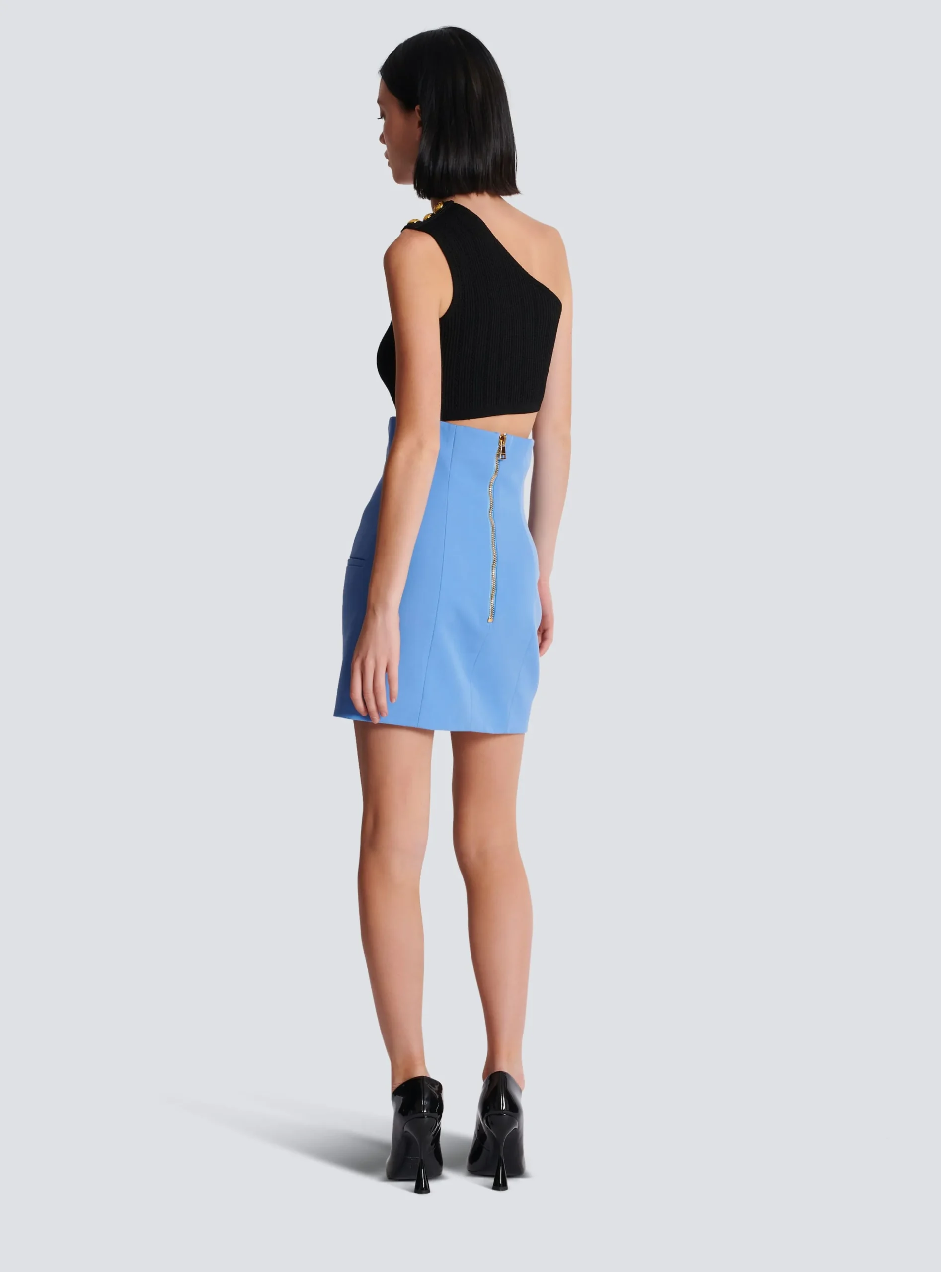 Buttoned Tulip Skirt-Balmain Discount