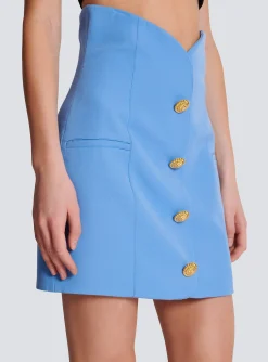 Buttoned Tulip Skirt-Balmain Discount