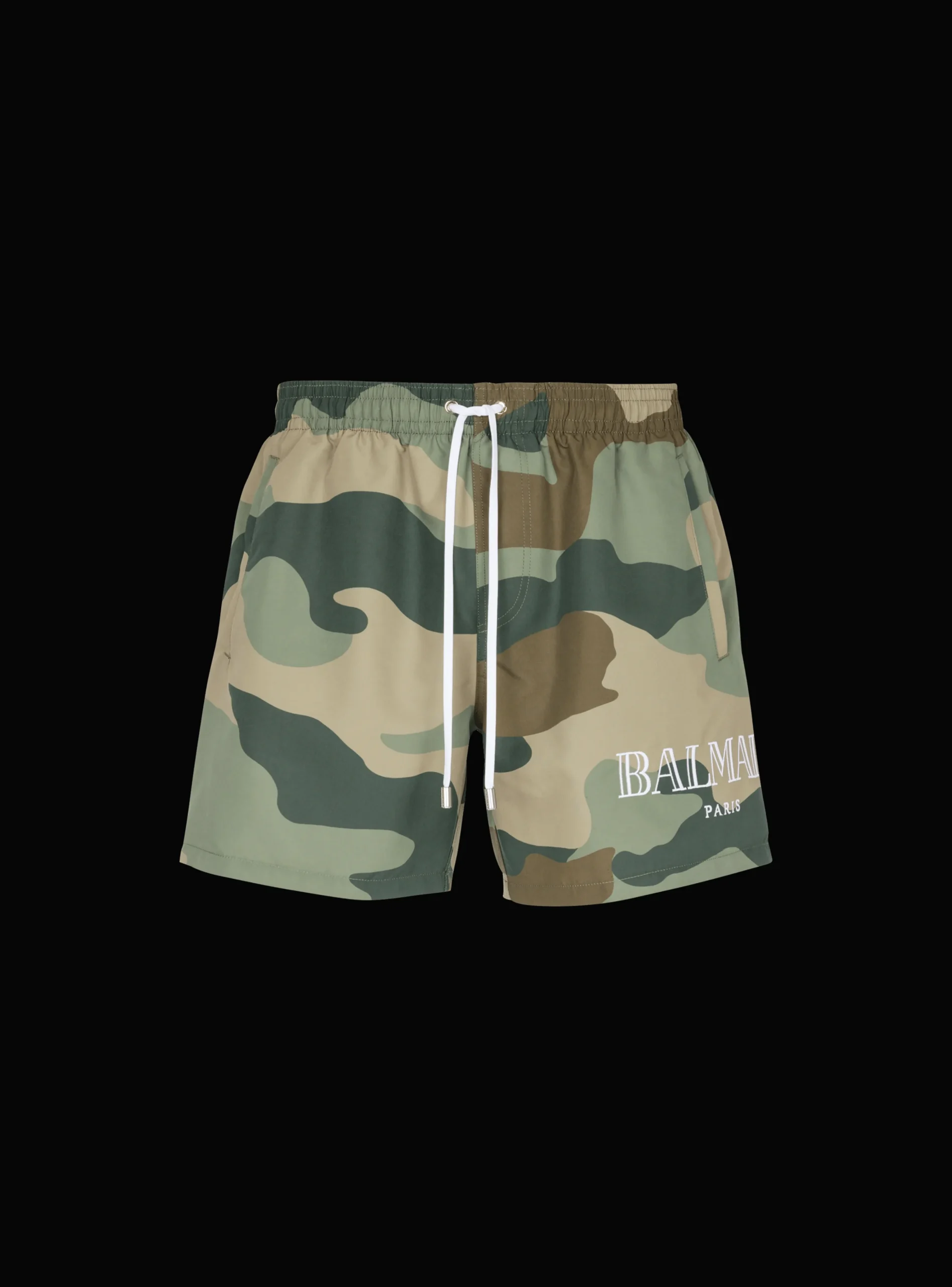 Camouflage Swim Shorts-Balmain Discount