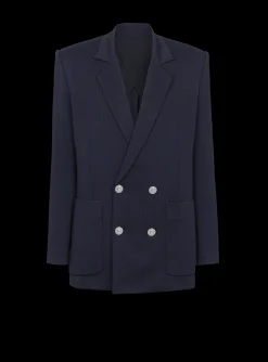 Casual Mini Monogram Blazer-Balmain Fashion