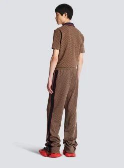 Casual Mini Monogrammed Trousers-Balmain Fashion