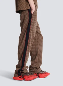 Casual Mini Monogrammed Trousers-Balmain Fashion