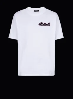 Club Signature Printed T-shirt-Balmain Online