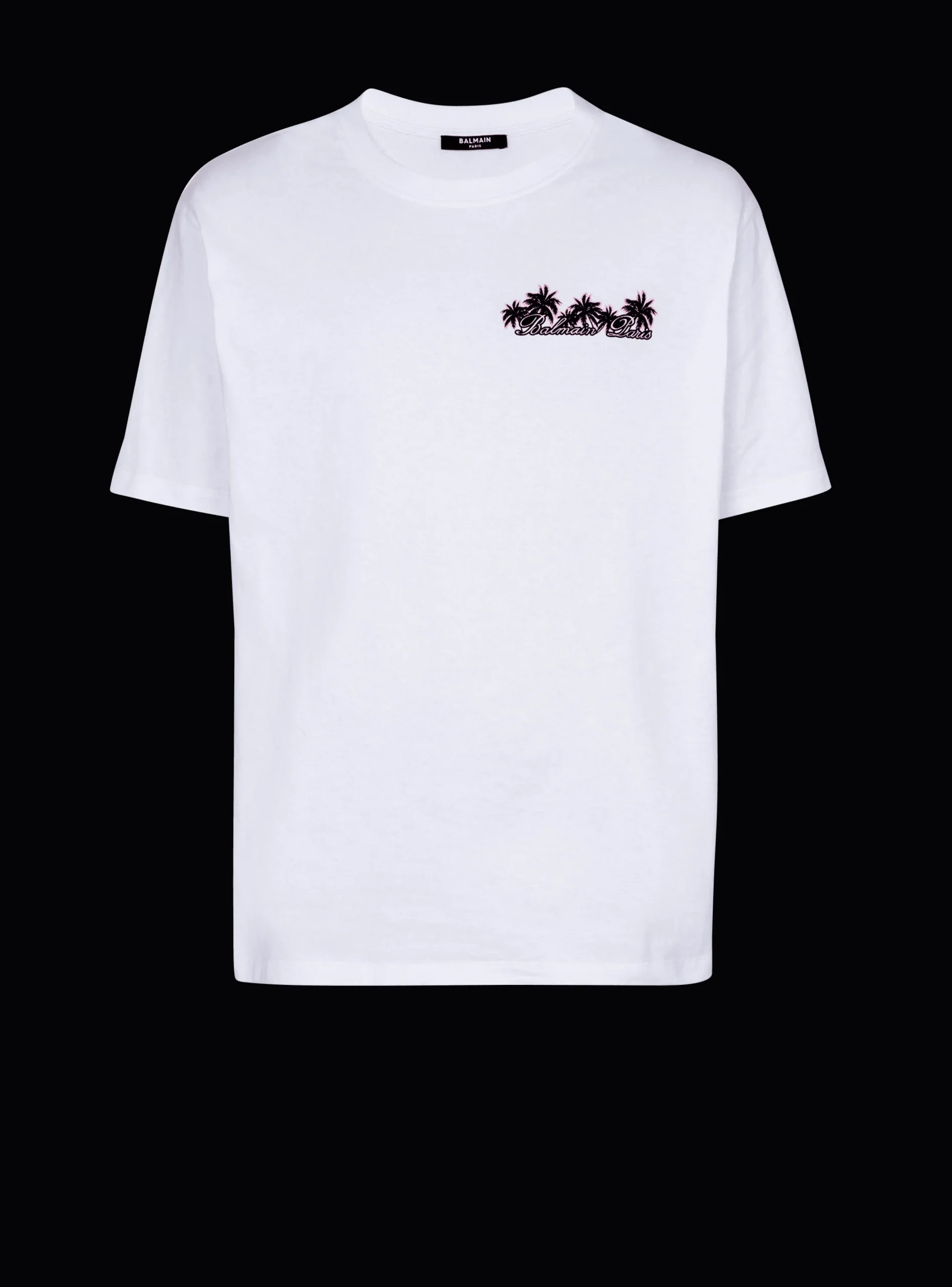 Club Signature Printed T-shirt-Balmain Online