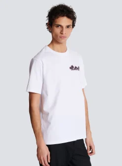 Club Signature Printed T-shirt-Balmain Online