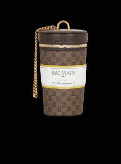 Coffee Cup Minaudière In Mini Monogram Canvas-Balmain Sale