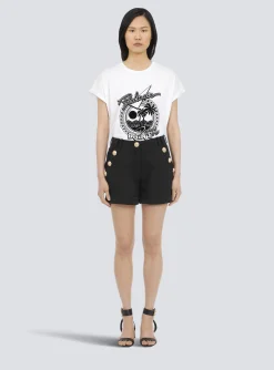 Cotton Low-rise Shorts-Balmain Cheap