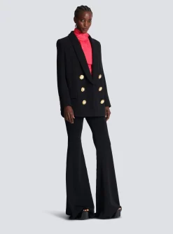 Crepe Jacket With A Shawl Collar-Balmain Cheap