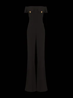Crepe Jumpsuit-Balmain Clearance