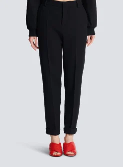 Crepe Trousers-Balmain Store