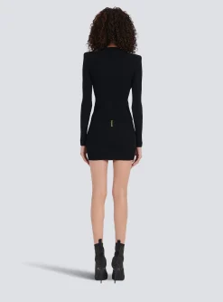 Cropped Knit Cardigan With Gold-tone Buttons-Balmain Flash Sale