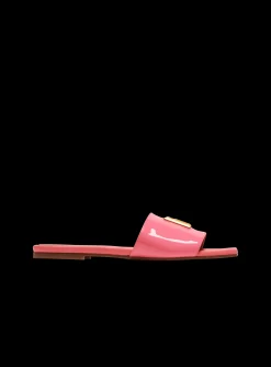 Dafne Patent Leather Mules-Balmain Discount