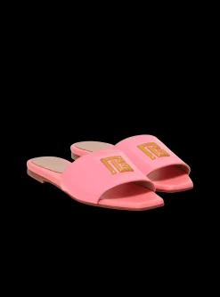Dafne Patent Leather Mules-Balmain Discount