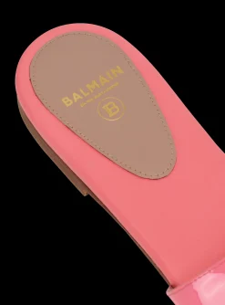 Dafne Patent Leather Mules-Balmain Discount