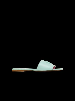 Dafne PB Mules In Calfskin-Balmain Discount