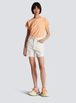 Denim Shorts-Balmain Sale