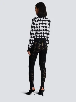 Diamond Knit Cardigan-Balmain Fashion