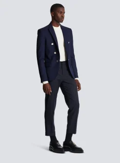 Double Breasted Blazer-Balmain Best Sale