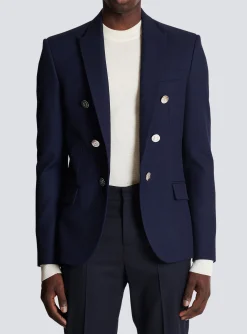 Double Breasted Blazer-Balmain Best Sale