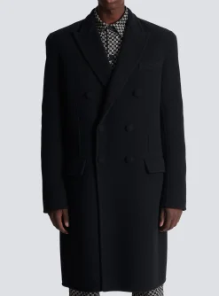Double Face Wool And Cashmere Coat-Balmain Best