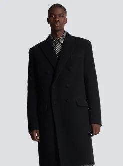 Double Face Wool And Cashmere Coat-Balmain Best