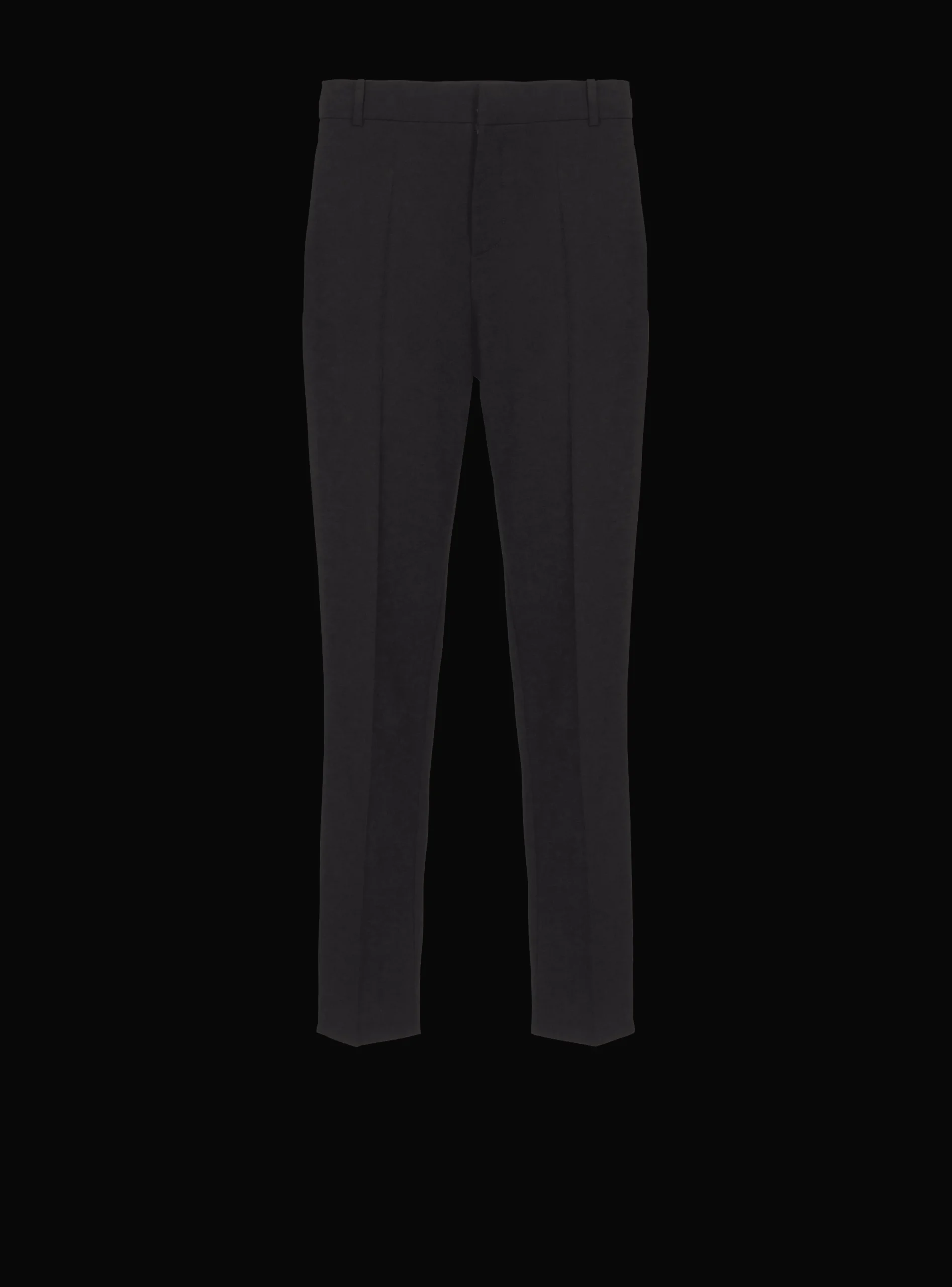 Double Wool Crepe Trousers-Balmain Flash Sale