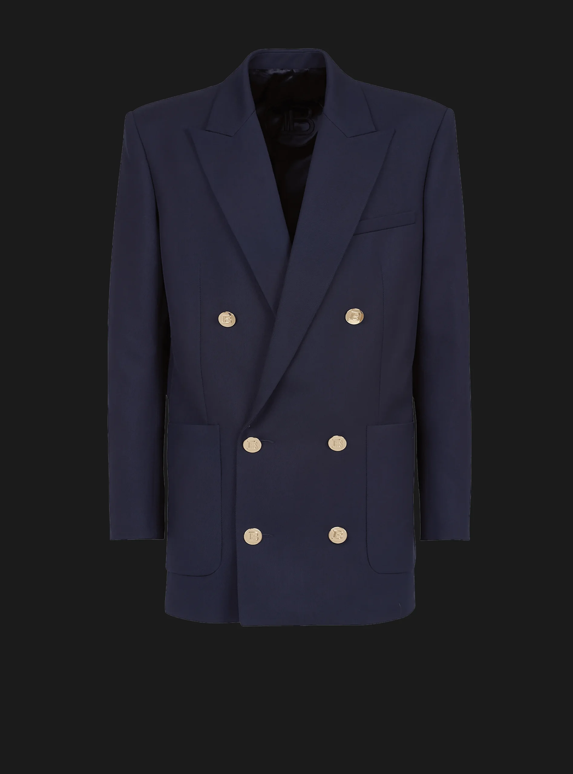 Double-breasted Buttoned Blazer-Balmain Online