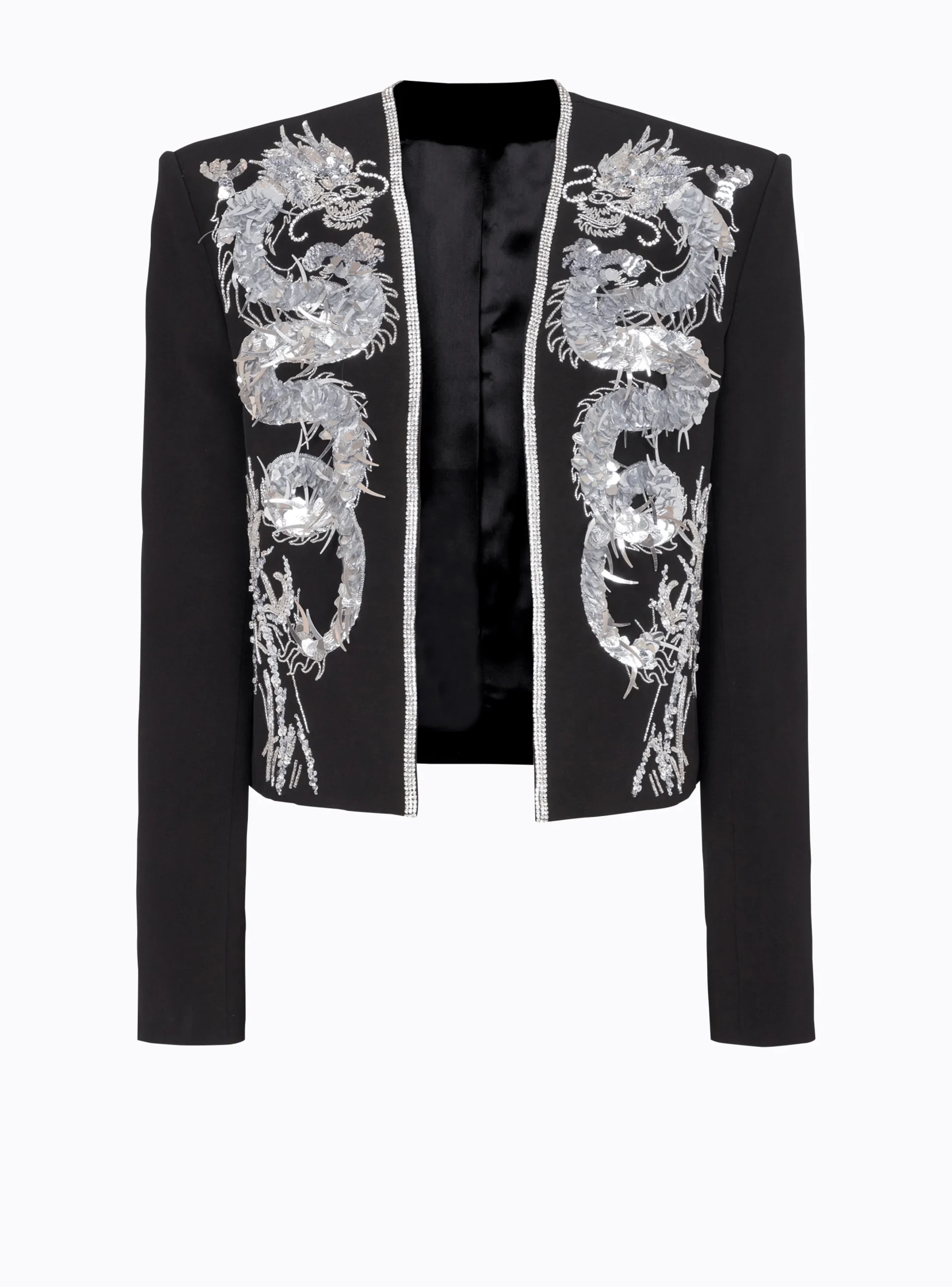 Dragon Embroidered Spencer Jacket-Balmain Sale