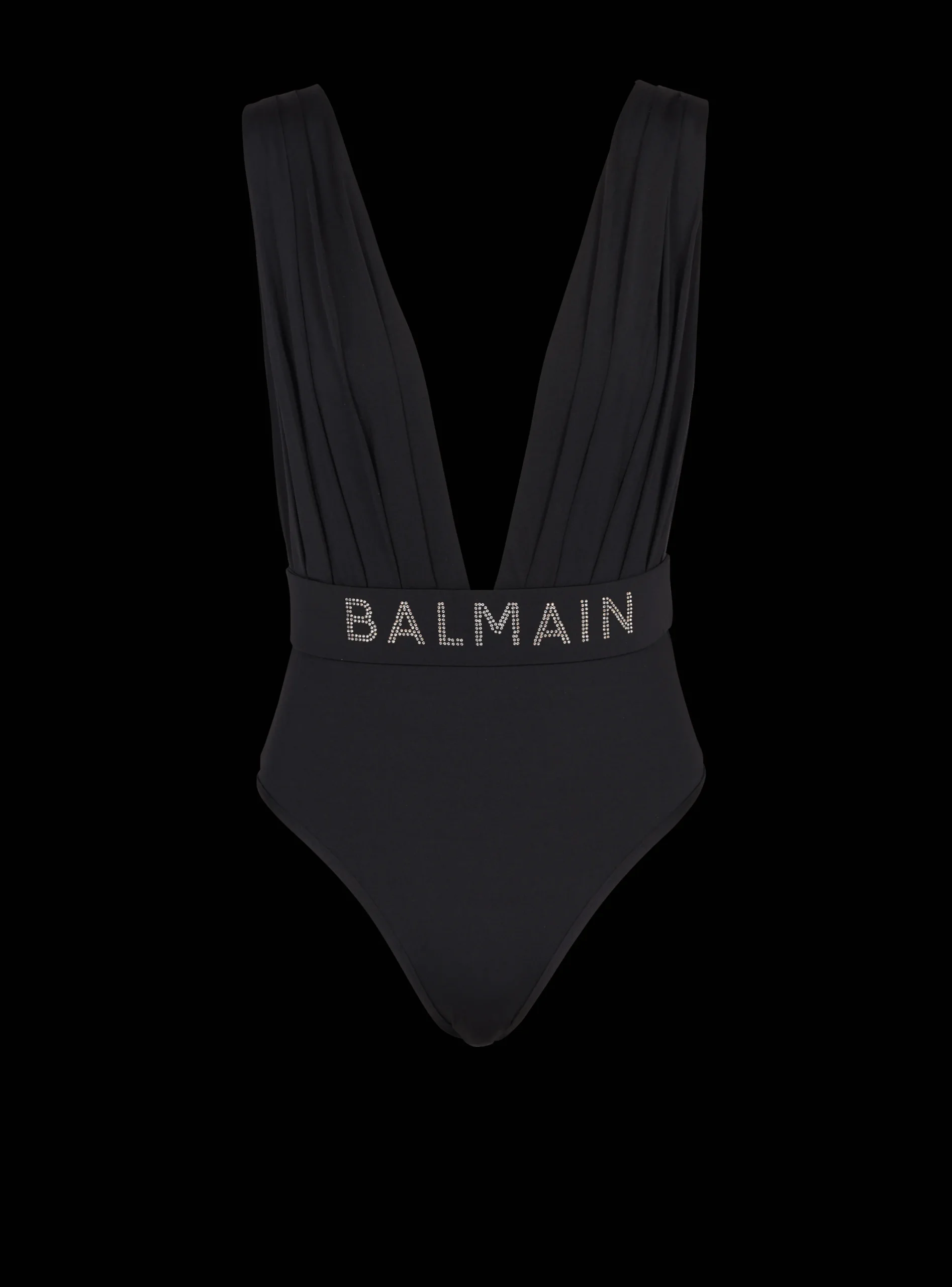 Draped Swimsuit-Balmain Hot
