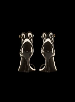 Eden Sandals In Two-tone Leather-Balmain Store