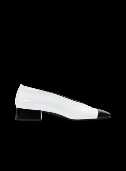 Eden Two-tone Patent Leather Ballet Flats-Balmain Best