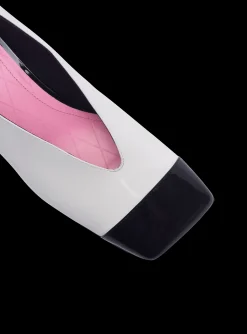 Eden Two-tone Patent Leather Ballet Flats-Balmain Best