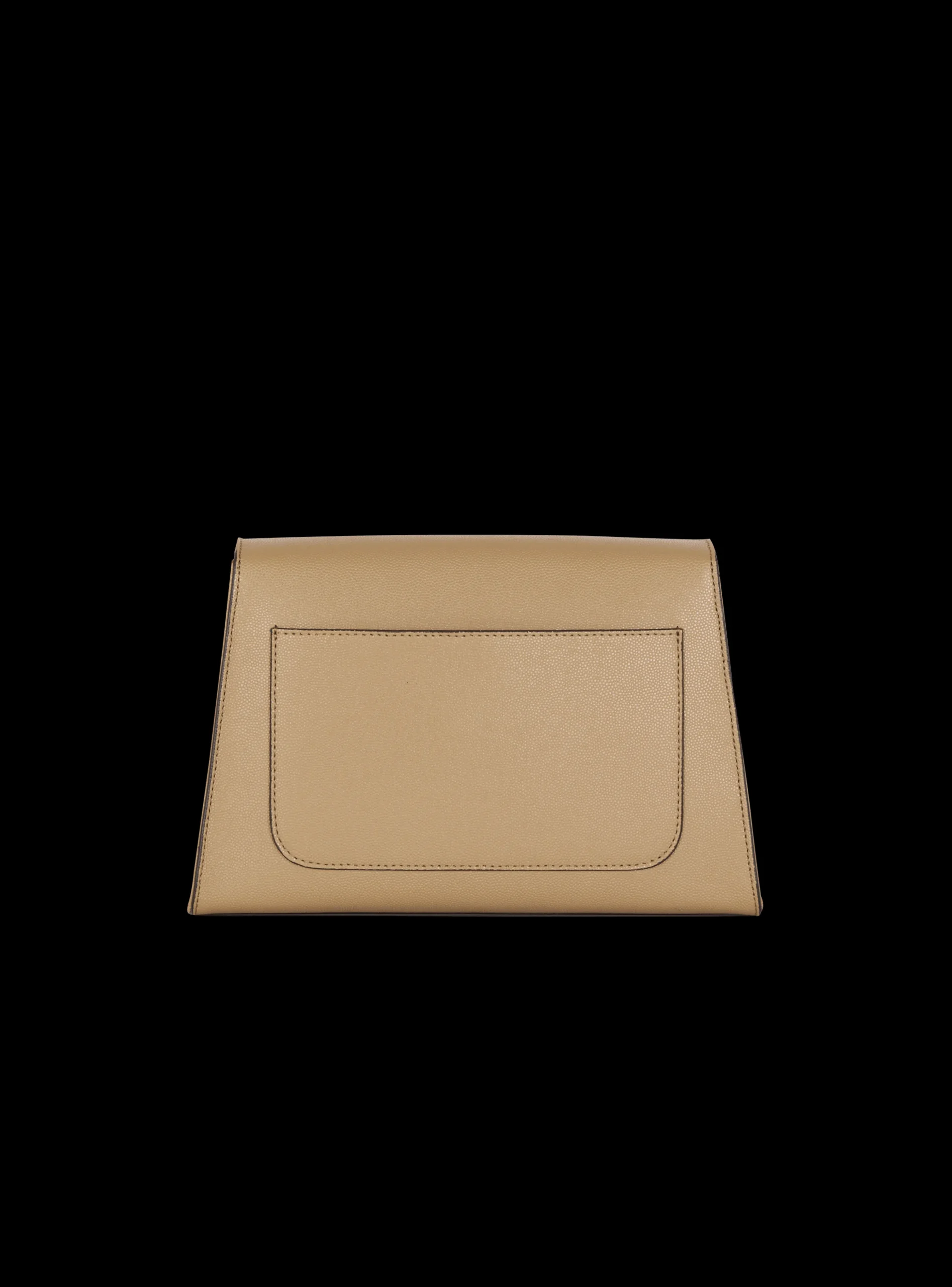 Emblème Flap Grained Calfskin Bag-Balmain Clearance