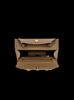 Emblème Flap Grained Calfskin Bag-Balmain Clearance