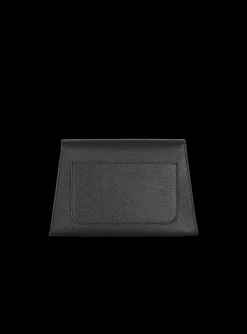 Emblème Flap Grained Calfskin Bag-Balmain Clearance